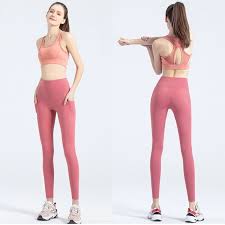 Women's sports bras all brand and branded. China Hot Sale Womens Pink Pilates Fitness Wear Yoga Wear Sets 2 Piece Comfort Sports Bra With Pocket Design Yoga Leggings Activewear Suit Gym Running Clothes Set China Yoga Wear Sets And
