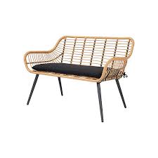 Nous sommes revendeurs de mobilier de bureau. Banc De Jardin Goodhome Apolima Effet Rotin Marron Castorama