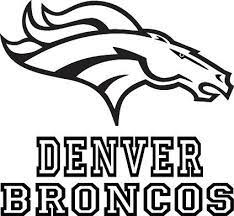 Denver Broncos Football Logo Name Custom Vinyl By Vinylgrafix Denver Broncos Broncos Denver Broncos Colors