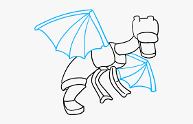 Want this on a shirt? How To Draw Ender Dragon From Minecraft Draw The Ender Dragon Hd Png Download Kindpng