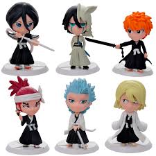 Image anime has been established since 1992. 6pc Set Bleach Ichigo Ulquiorra Cifer Renji Gin Action Figures Anime Pvc Brinquedos Collection Figures Toys For Birthday Gifts Figure Toy Toys Forfigure Anime Aliexpress