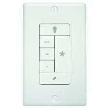 Hunter 99120 Universal Ceiling Fan Light Wall Mount Control Ceiling Fan With Remote Ceiling Fan Switch Ceiling Fan Remote Controls