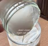Vegan Sweet Cream Cold Foam, - 1/4 cup vegan whipped topping, - 2 tbsp  non-dairy coffee creamer, sweet cream flavor, Add to small jar and mix with  milk frother or spoon. Pour over cold brew, stir, and ...