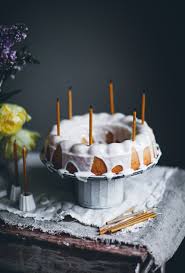 Spread 1 cup of frosting over a cake layer and top with the second layer; Easy Lemon Bundt Cake With Lemon Icing Call Me Cupcake