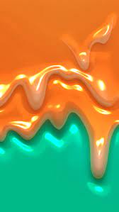 Orange Paint Dripping Abstract Iphone Wallpaper Orange Wallpaper Iphone Wallpaper