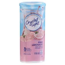 Crystal Light Pink Lemonade Drink Mix 6 Count Canister Powdered Drink Mixes Meijer Grocery Pharmacy Home More