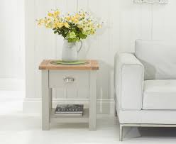 Most living rooms follow the same cookie cutter format. Anna Solid Hardwood Oak And Painted Grey Lamp Side Table Designer Sofas4u