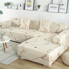 Refresh your furniture in an instant! L Shaped Sofa Cover Stretch Sectional Couch Cover Sofa Covers For Living Room 1 2 3 4 Seater Buy From 23 On Joom E Commerce Platform