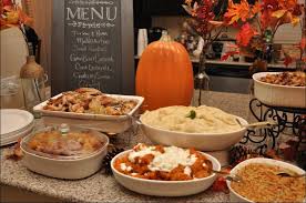 With the buffet table set, we're ready for full bellies and naps! How To Host Thanksgiving In Your Apartment Hirschfeld