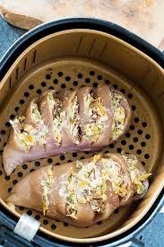 Air Fryer Jalapeno Popper Hasselback Chicken Recipe In 2020 Air Fryer Recipes Easy Air Fryer Dinner Recipes Air Fryer Recipes Healthy