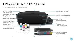 Printer Hp Gt 5810 Modif Asli Pabrik Printer Asli Pencetakan