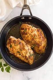 When browned, reduce heat and cover skillet; Pan Fried Chicken Breasts The Recipe Rebel