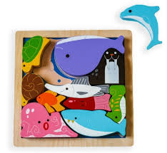 A little friend of mine asked me to make a chainsaw toy for him. Sea Creatures Chunky Wooden Puzzle Toy At Mighty Ape Nz