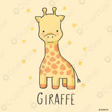 See cartoon giraffe stock video clips. Niedliche Giraffe Cartoon Handgezeichneten Stil Stock Vektorgrafi Crushpixel