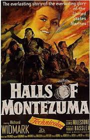 Halls Of Montezuma 1951 Movie Posters War Movies Classic Movie Posters