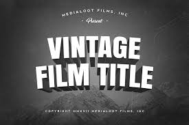 Use newspaper or old magazines to cover the area. How To Create A Vintage 3d Film Title Card With Photoshop Medialoot