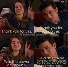 The Secret Life Of The American Teenager Ricky And Amy Amy And Ricky Secret Life Teenager Funny