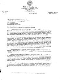 Possibly a political leader to make sure that they have time to meet you in their hectic schedule. Letter Dca On Plainfield Cfo Situation 091008