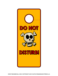 Design unique do not disturb signs online. Free Printable Door Hanger Templates Blank Downloadable Pdfs