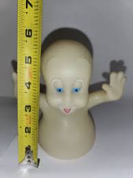 Pizza Hut Casper the Friendly Ghost Glow in the Dark Toy Hand Puppet 5"  1995