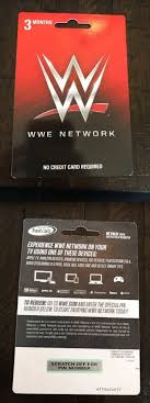 Последние твиты от wwe supercard (@wwesupercard). Prepaid Gaming Cards 156597 Wwe 3 Month Network Subscription Card Buy It Now Only 30 On Ebay Prepaid Gaming Cards Mon Ps4 Gift Card Card Games Cards