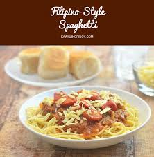 Filipino Style Spaghetti Recipe Filipino Style Spaghetti Filipino Style Classic Dishes