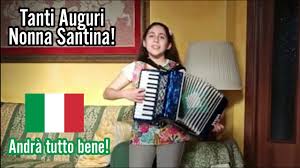 Tanti Auguri Nonna Santina Luna Terrinoni Youtube