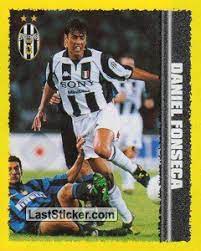 Sticker 71 Daniel Fonseca Merlin Calcio D Inizio 1997 1998 Laststicker Com