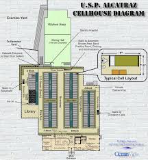 Layout Of Alcatraz Prison Alcatraz Alcatraz Prison Abandoned Prisons