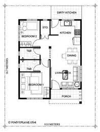 Two Bedroom Small House Design Shd 2017030 Pinoy Eplans Two Bedroom House Small House Design Simple House Plans