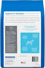 Blue buffalo's chicken and oatmeal life protection formula is made with small puppy's health in mind and leads its ingredients'. Authority Chicken Rice Formula Small Breed Adult Dry Dog Food 18 Lb Bag Chewy Com
