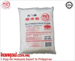 Made of toasted glutinous rice flour cooked in coconut milk. Pin On Flour Hanyaw Malaysia Export To Philippines