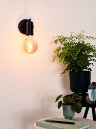 applique lucide leanne noir in 2021 wandlamp lampen muur
