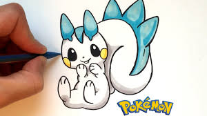 C'est un pokémon particulier, car il de type électrique et psy, c'est le seul pokémon connu avec ce double type. Dessin Pachirisu Kawaii Pokemon Youtube