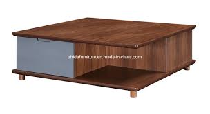 If you wish to utilize table for any while, go with a wood type that is certainly sturdy and durable. China Modern Furniture Home Square Wooden Small Coffee Table China Hotel Coffee Table Metal Side Table