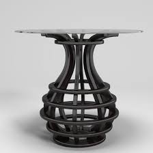 Moreoffered is a gorgeous pineapple pedestal base table (shown with round glass top, not included in price). Pineapple Shape Latest Design Modern Round Wooden Dining Table China Wooden Coffee Tables Solid Wood Coffee Table With Glass Top Made In China Com