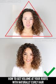 Check spelling or type a new query. Video How To Get Volume Prevent Flat Roots The Triangle Shape With Curly Hair Gena Marie