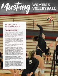 Women's Volleyball Game Day Program