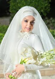 صور عرايس محجبات عروسة محجبة جميلة اوى كيوت