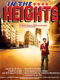 20 results for in the heights playbill. In The Heights At Marin Summer Theater Performances July 23 2015 To July 5 2015 Cover