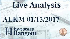 Alkm Stock Live Analysis 01 13 2017