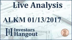 alkm stock live analysis 01 13 2017