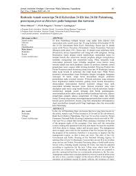 April 3, 2016 / admin. Pdf Redesain Rumah Susun Tipe 54 Di Kelurahan 24 Ilir Dan 26 Ilir Palembang Penerapan Green Architecture Pada Bangunan Dan Kawasan