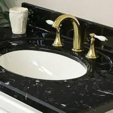 Renovating a bathroom can be costly, but one way to save money is by removing a bathroom vanity top by yourself. Anyone Used Cultured Marble Vanity Top With Black White Vein