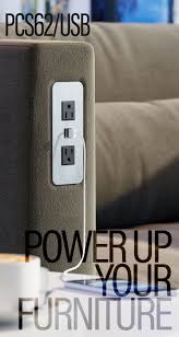 Power outlets, data jacks, and light switches are the eyesores of interior design. Surface Mount Power Grommet 2 Electric Dual Usb Furniture Design Furniture Website Cool Furniture