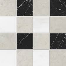 Tanya white marble slab is beautiful facebook stone photos. Britannia Light Snow White Black Honed 4x4 Marble Mosaics 16x16