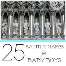 Among those interested in signing the. 25 Baby Boy Names Inspired By Saints Cafemom Com