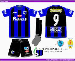 Liverpool Montevideo Home Kit For 2013 14