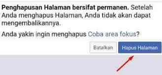 Klik untuk mencentang kotak di sebelah halaman yang ingin anda unggulkan. Cara Menghapus Halaman Fb Dan Membatalkannya Area Fokus