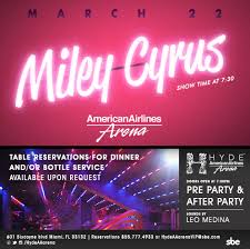 Bangerz Tour Miley Cyrus Americanairlines Arena